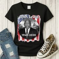 John Lewis Tribute Women's T-Shirt thumb 3
