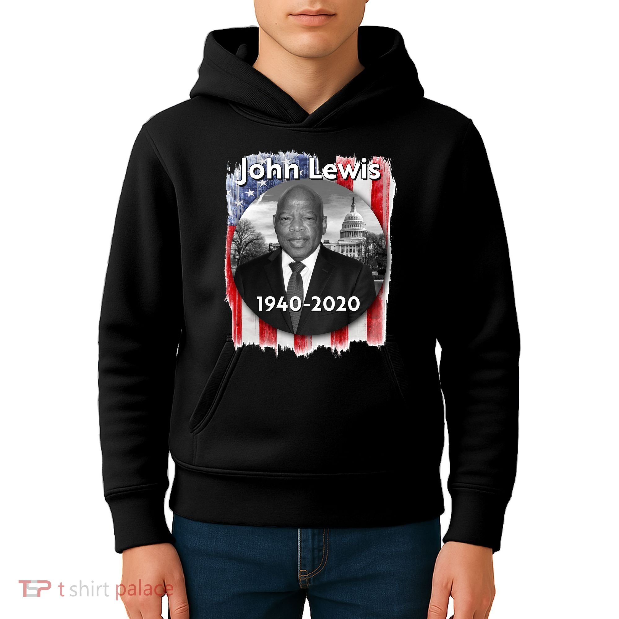 John Lewis Tribute Kids Hoodie