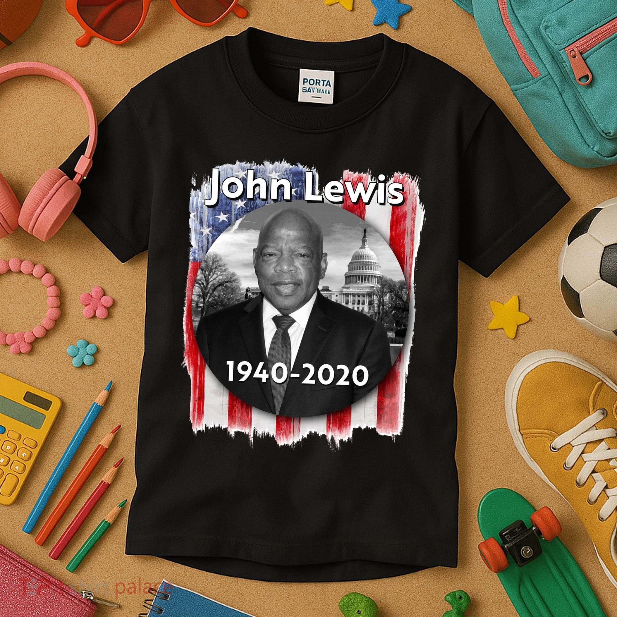 John Lewis Tribute Kids T-Shirt