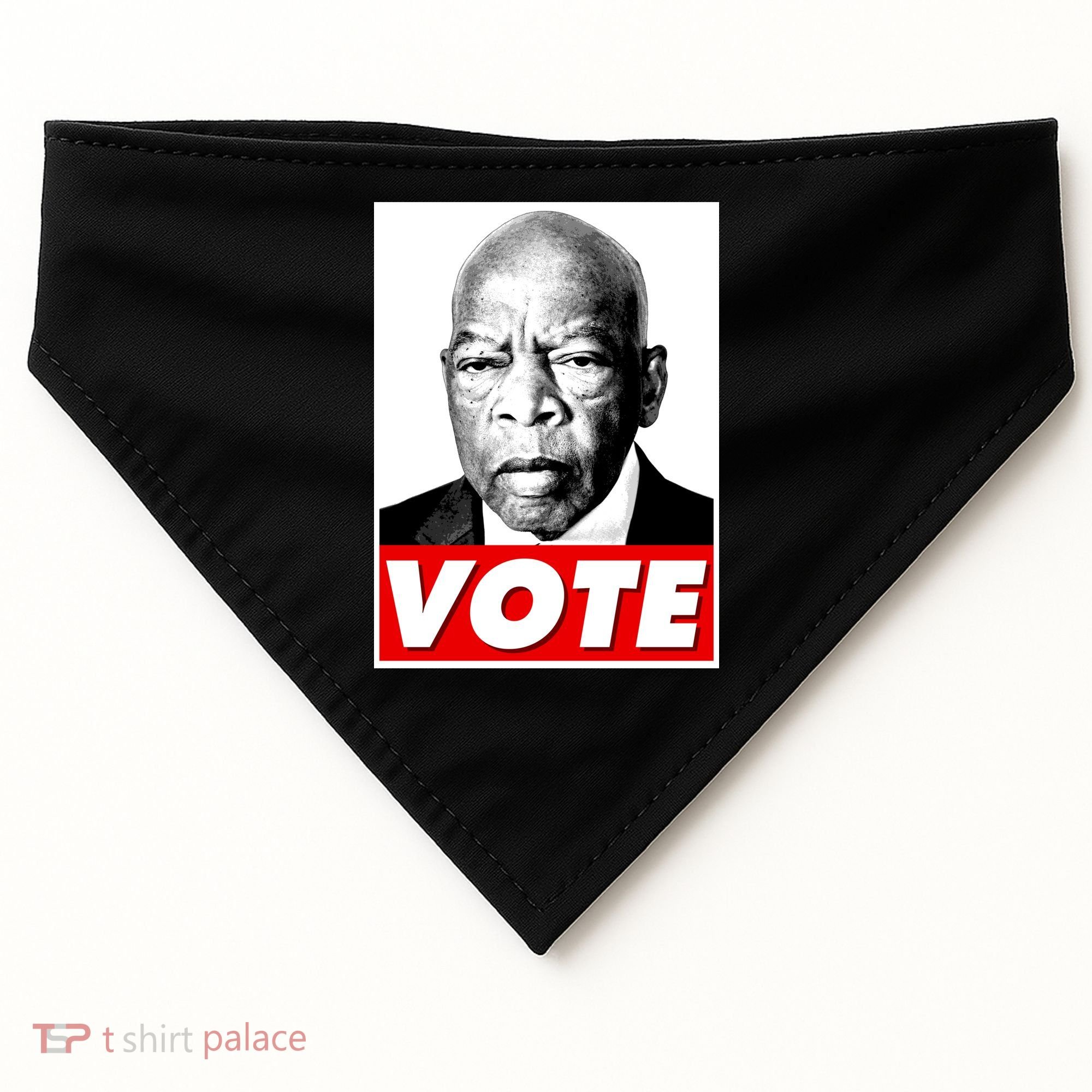 John Lewis Tribute Vote Poster USA-Made Doggie Bandana