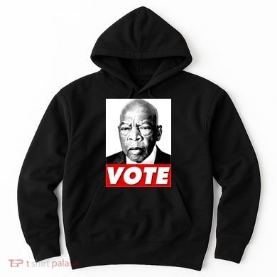 John Lewis Tribute Vote Poster Hoodie