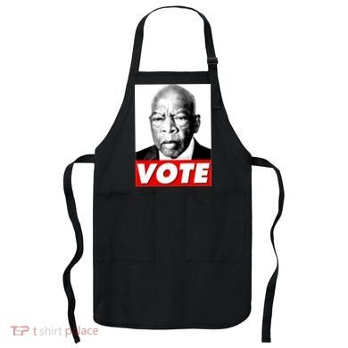 John Lewis Tribute Vote Poster Apron