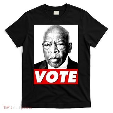 John Lewis Tribute Vote Poster T-Shirt