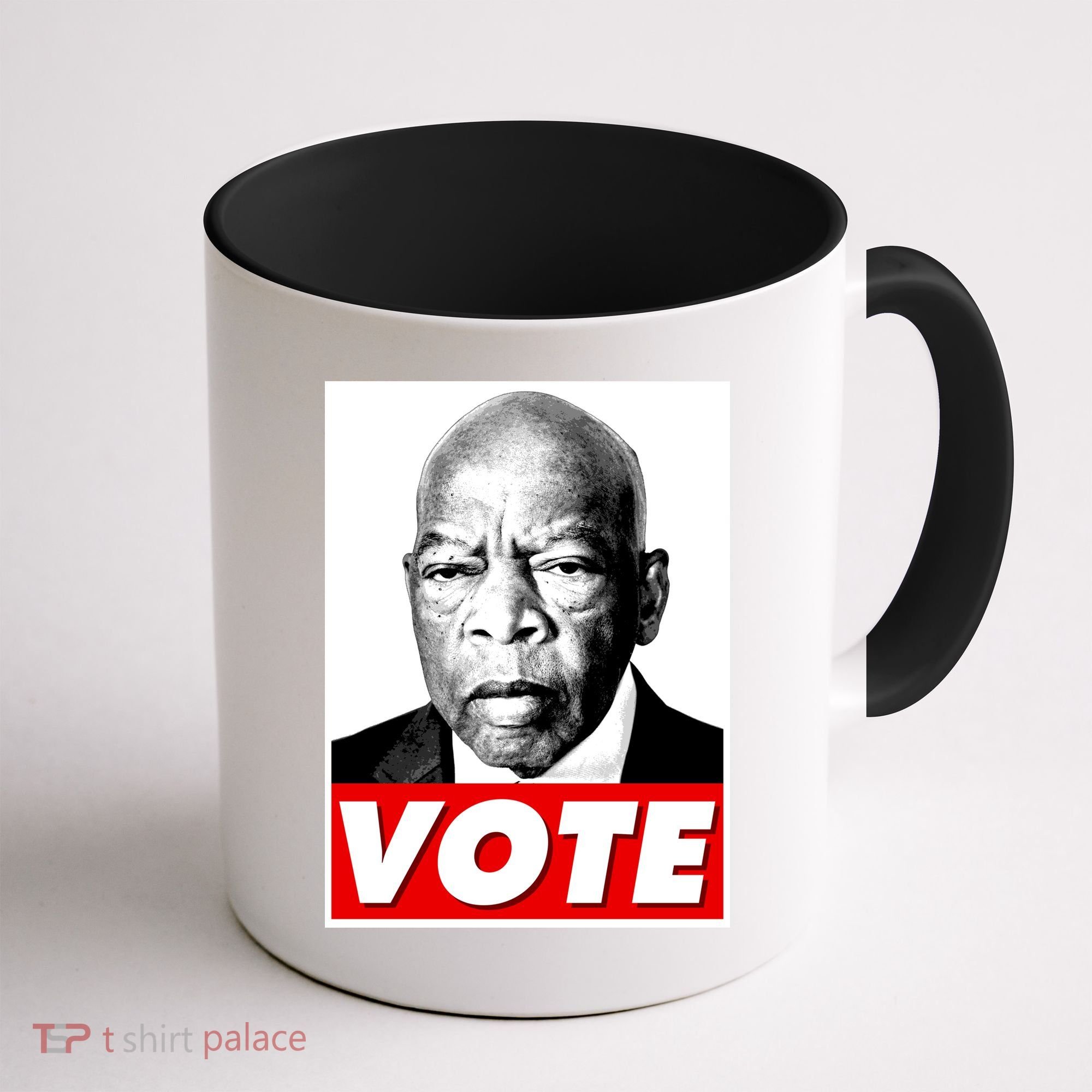 John Lewis Tribute Vote Poster Coffee Mug