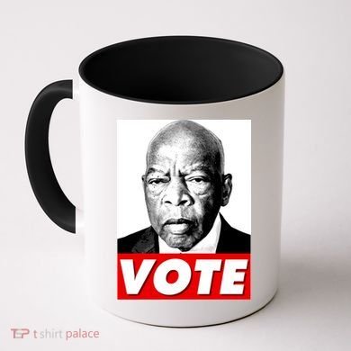 John Lewis Tribute Vote Poster Coffee Mug