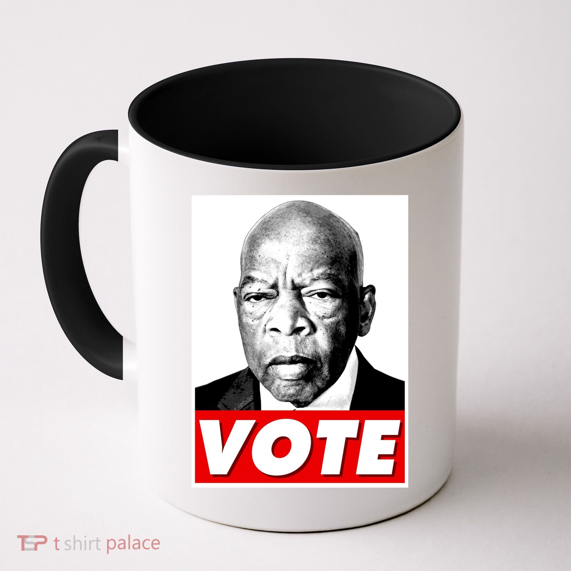 John Lewis Tribute Vote Poster Coffee Mug