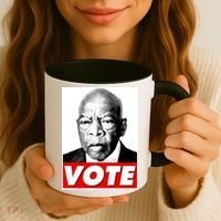 John Lewis Tribute Vote Poster Coffee Mug thumb 3