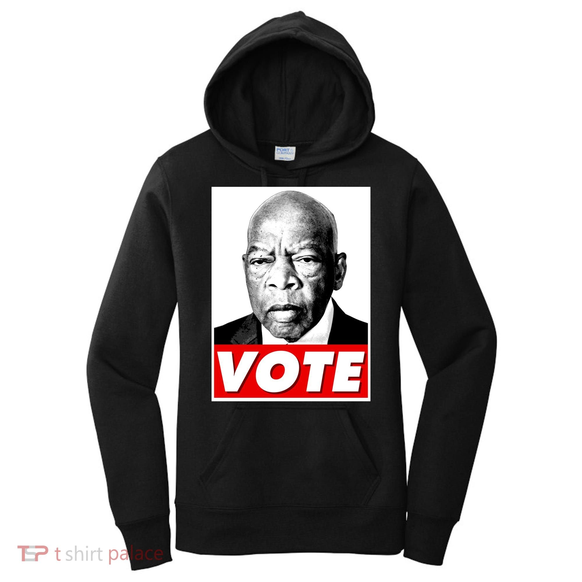 John Lewis Tribute Vote Poster Women's Hoodie