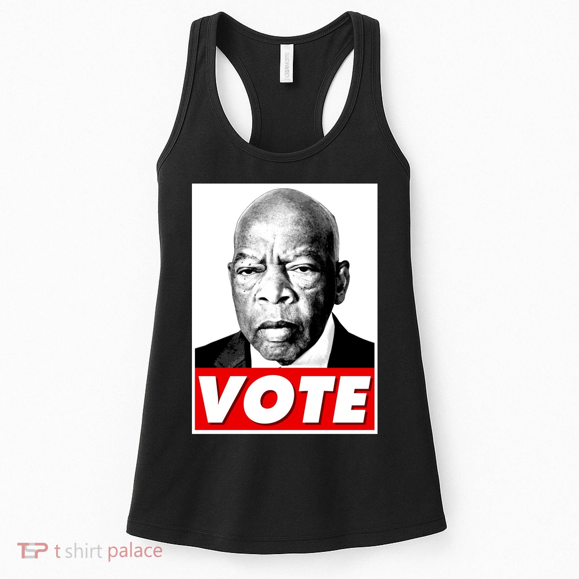 John Lewis Tribute Vote Poster Women's Tank Top