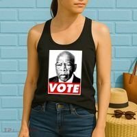 John Lewis Tribute Vote Poster Women's Tank Top thumb 2