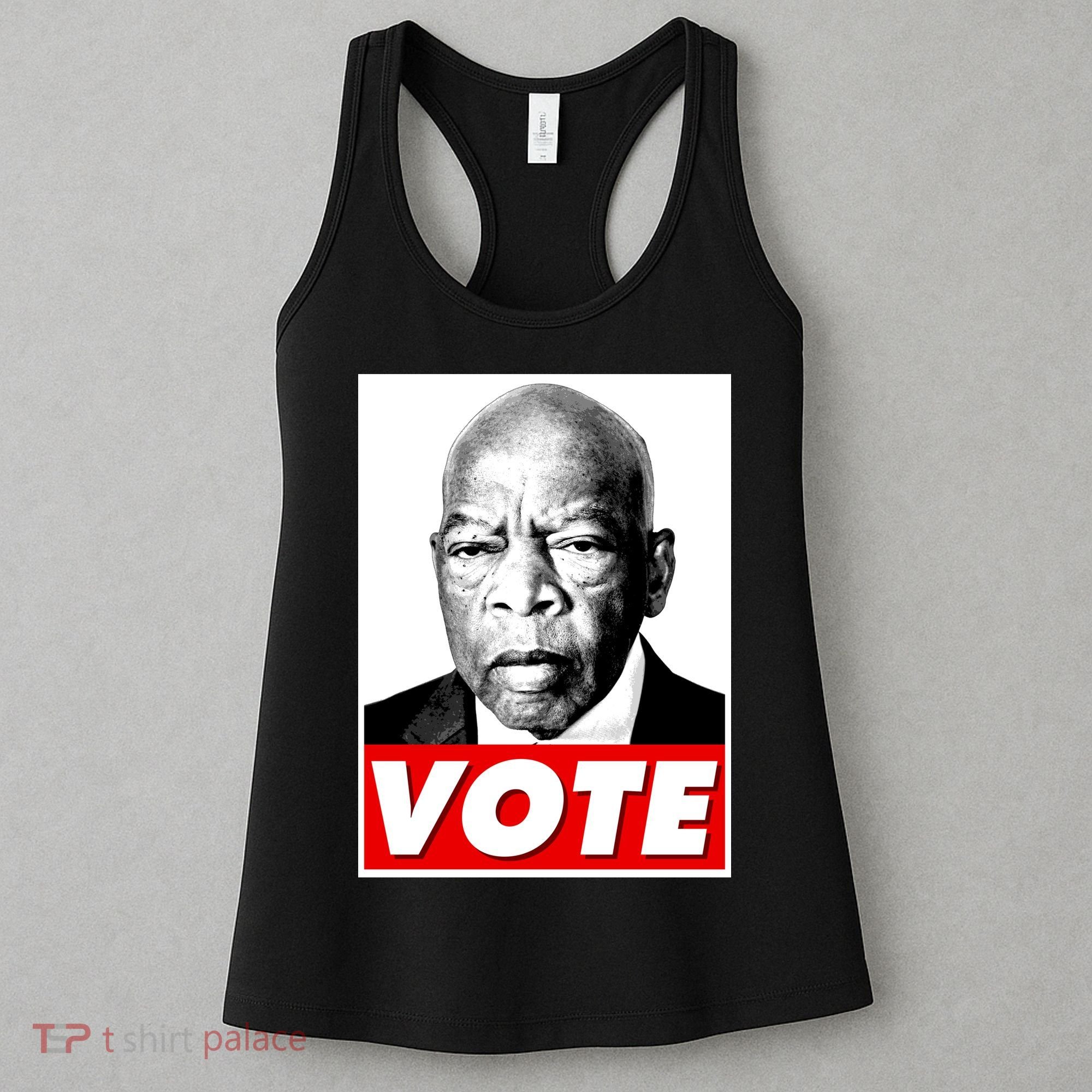 John Lewis Tribute Vote Poster Women's Tank Top