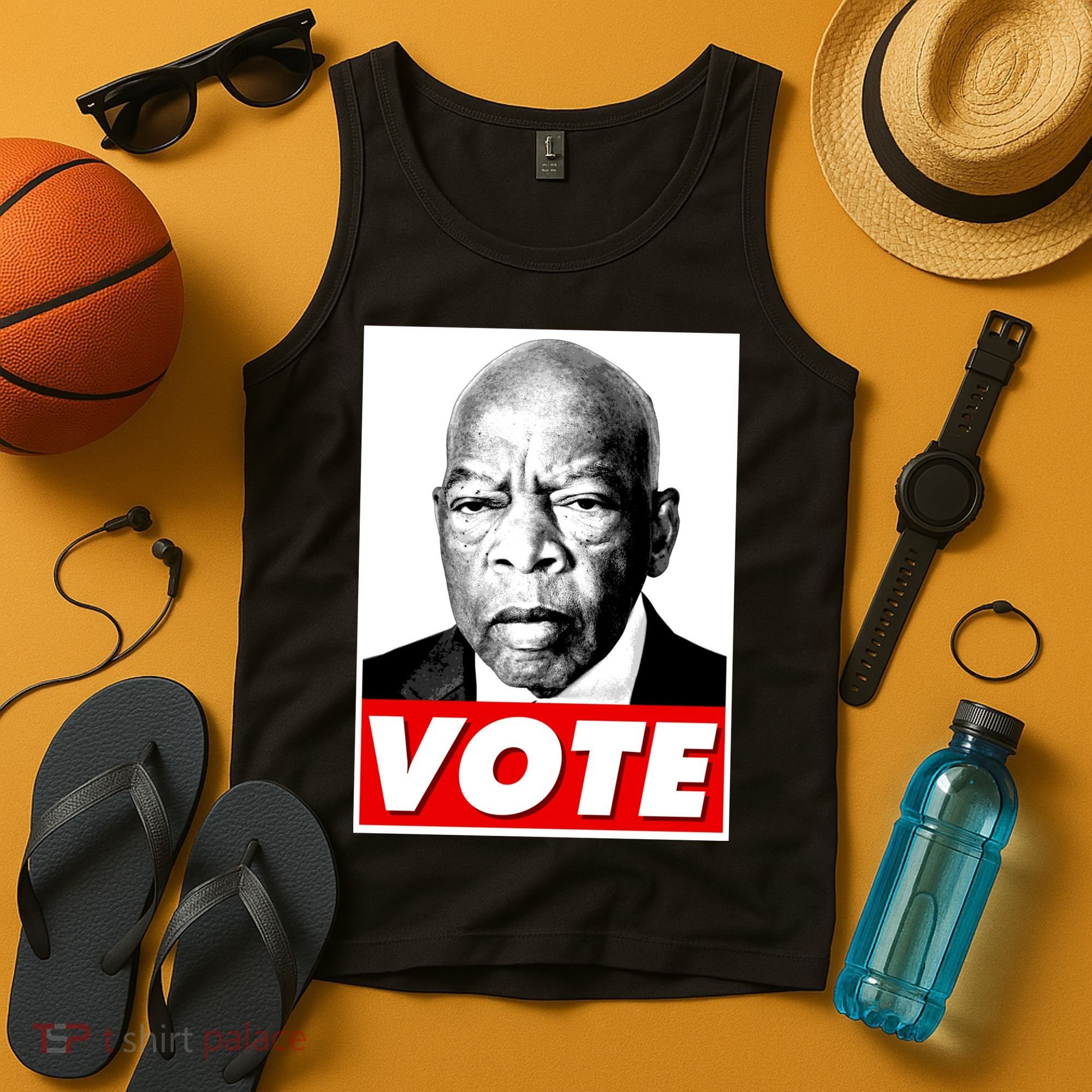 John Lewis Tribute Vote Poster Tank Top