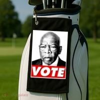 John Lewis Tribute Vote Poster Golf Towel thumb 2