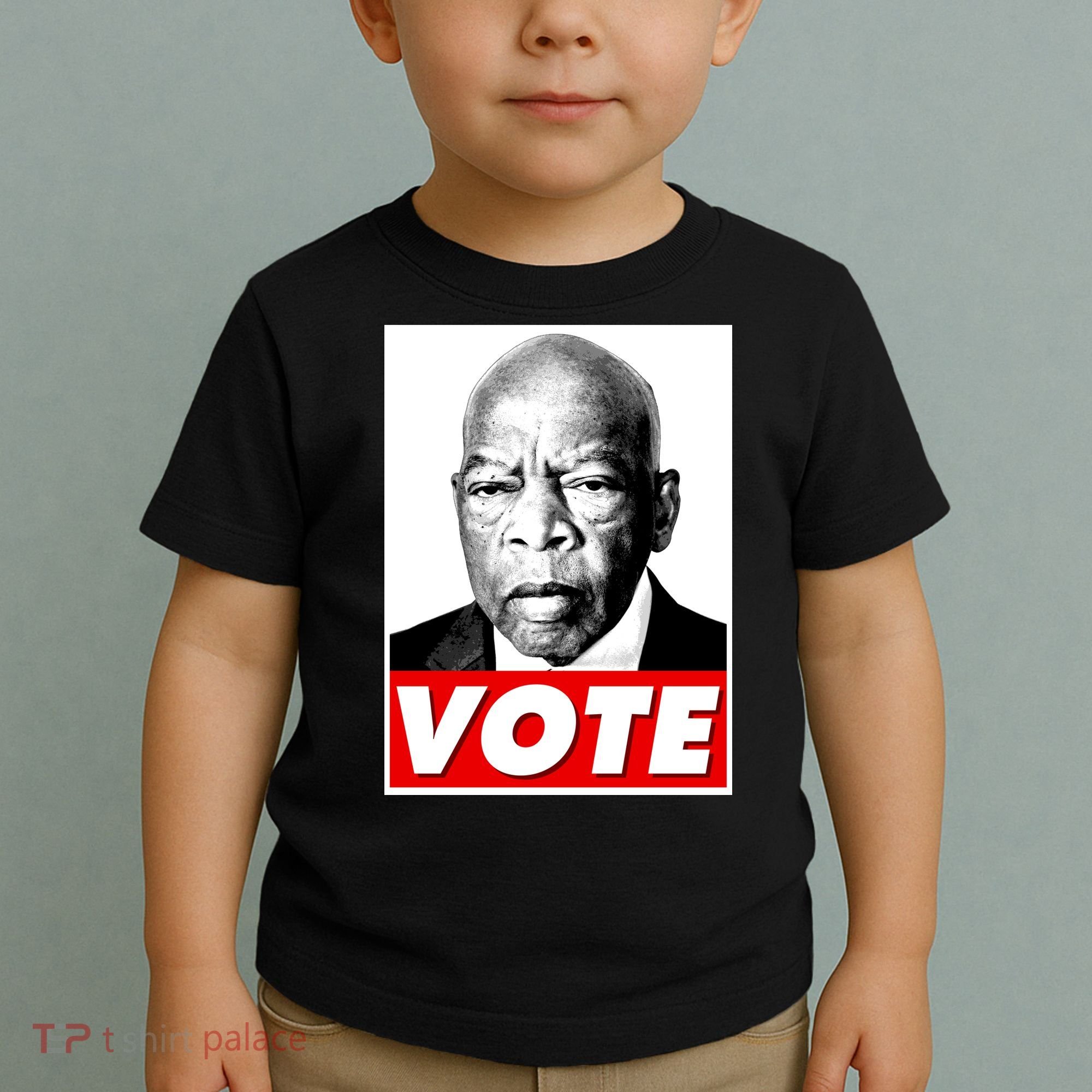 John Lewis Tribute Vote Poster Toddler T-Shirt