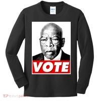 John Lewis Tribute Vote Poster Kids Long Sleeve Shirt thumb 0