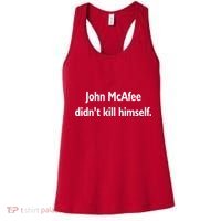 John McAfee Didn't Kill Himself Women's Tank Top thumb 0