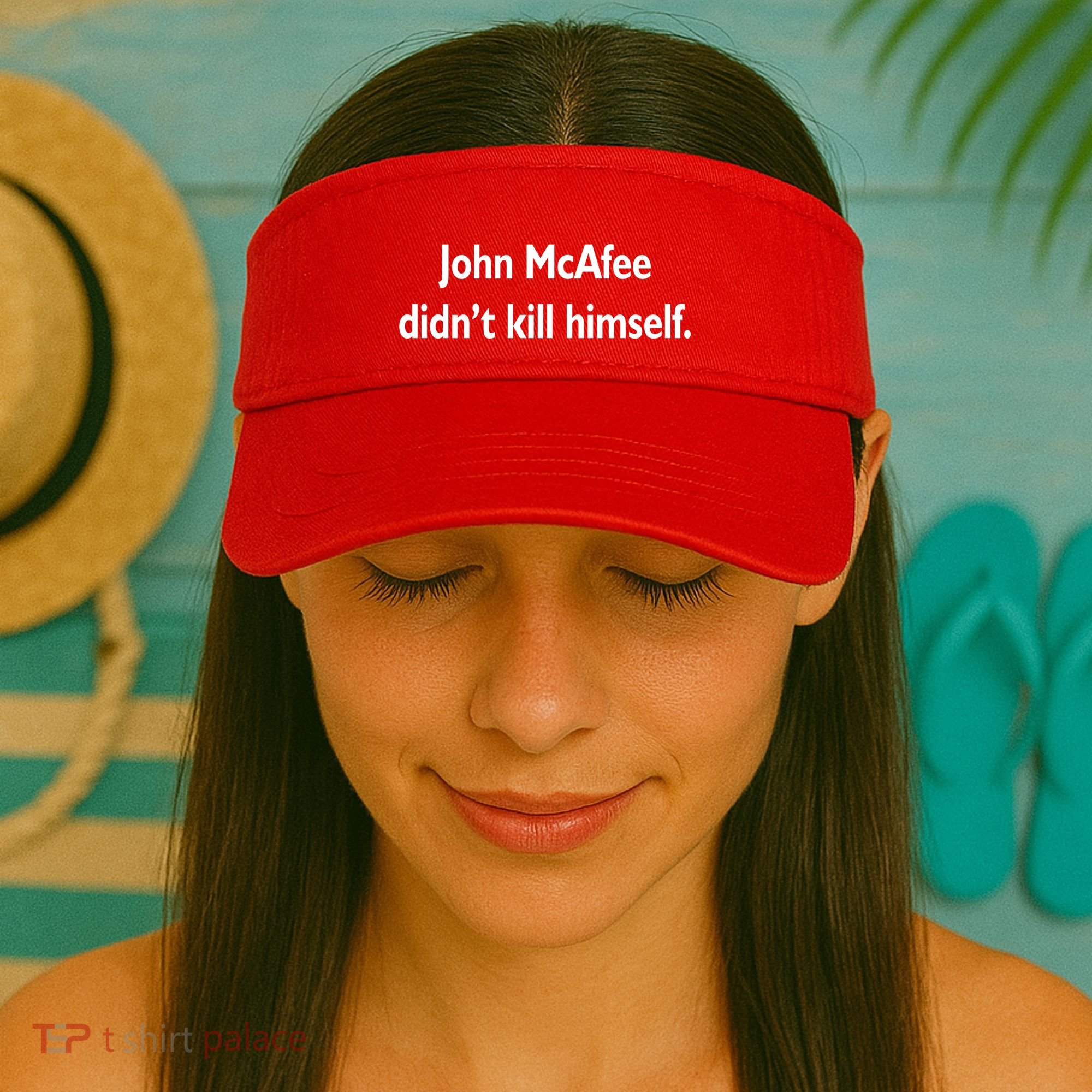 John McAfee Didn't Kill Himself Visor