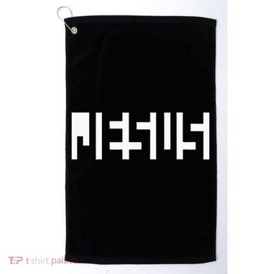 Jesus Optical Illusion A Glimpse Beyond Perception Golf Towel