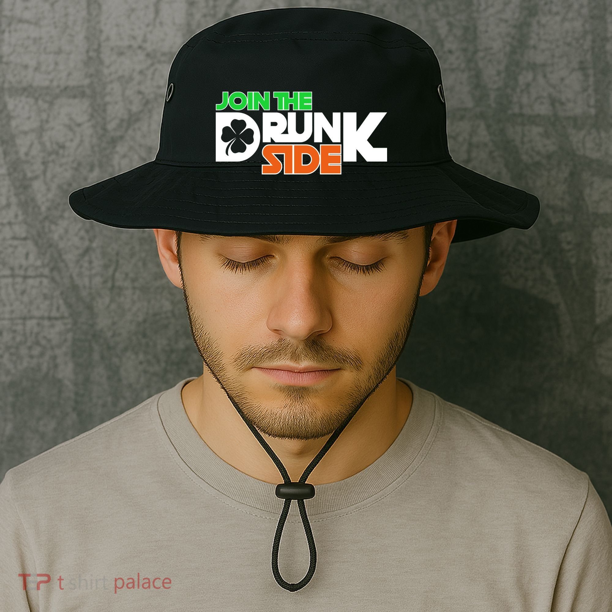 Join The Drunk Side St. Patrick's Day Bucket Hat
