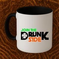 Join The Drunk Side St. Patrick's Day Coffee Mug thumb 2