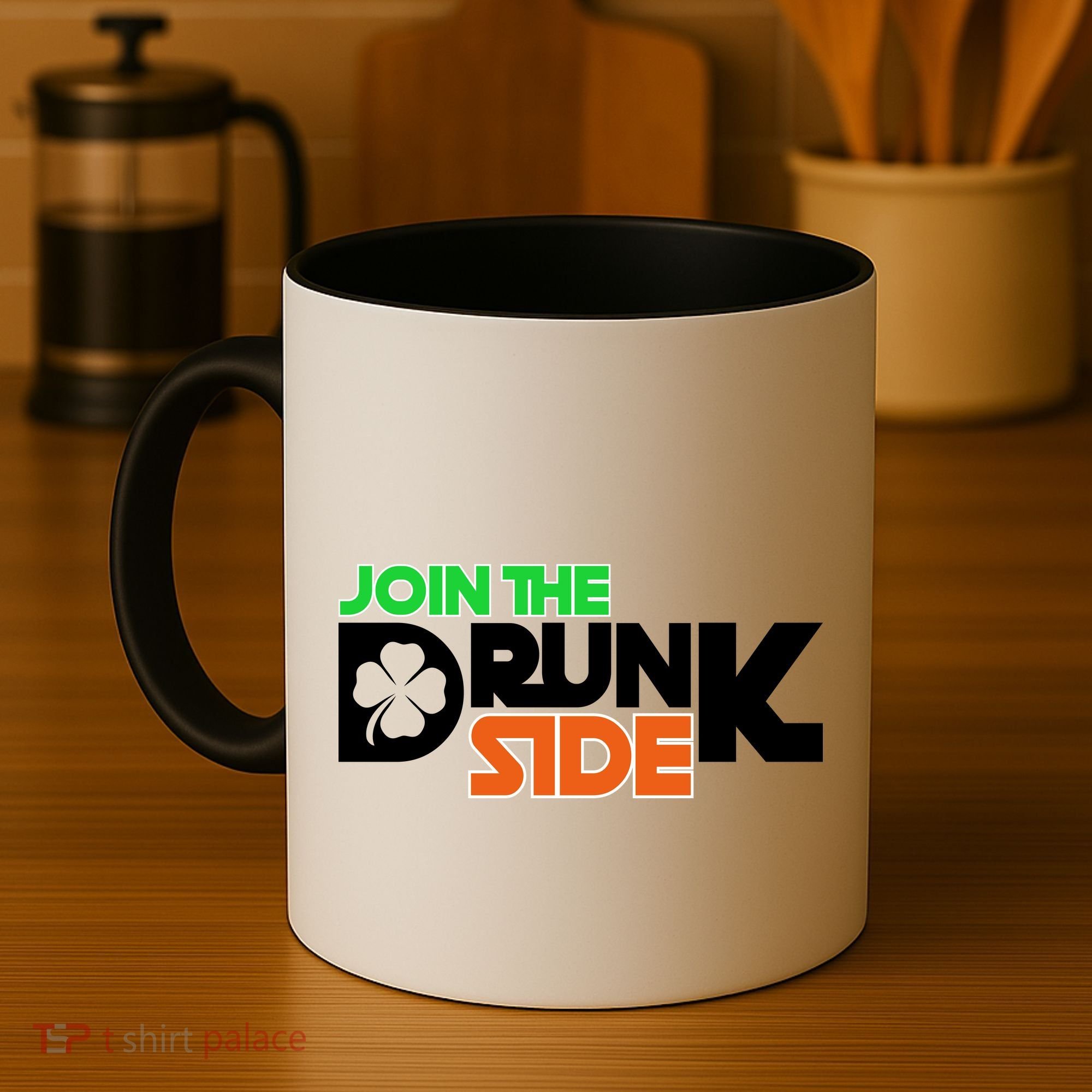 Join The Drunk Side St. Patrick's Day Coffee Mug