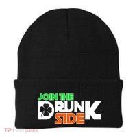 Join The Drunk Side St. Patrick's Day Beanie thumb 0