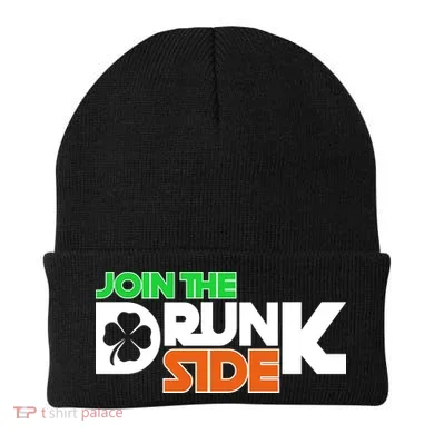 Join The Drunk Side St. Patrick's Day Beanie
