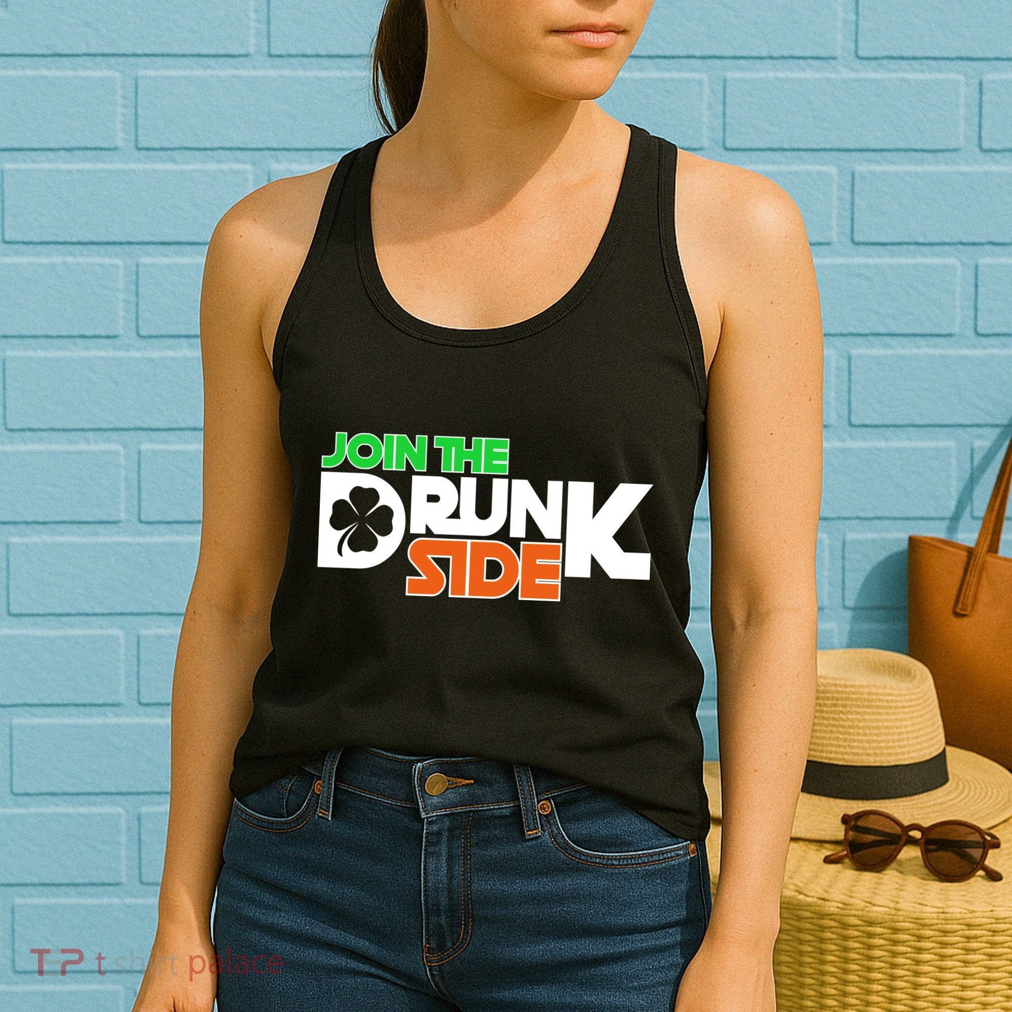 Join The Drunk Side St. Patrick's Day Women's Tank Top