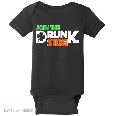 Join The Drunk Side St. Patrick's Day Baby Bodysuit
