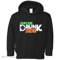 Join The Drunk Side St. Patrick's Day Toddler Hoodie thumb 0