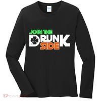 Join The Drunk Side St. Patrick's Day Women's Long Sleeve Shirt thumb 0