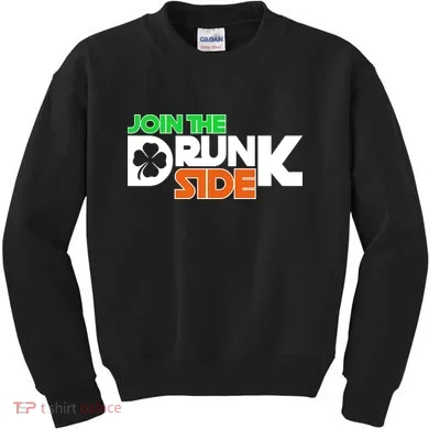 Join The Drunk Side St. Patrick's Day Kids Sweatshirt