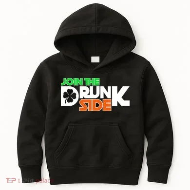 Join The Drunk Side St. Patrick's Day Kids Hoodie
