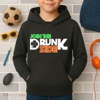 Join The Drunk Side St. Patrick's Day Kids Hoodie thumb 2