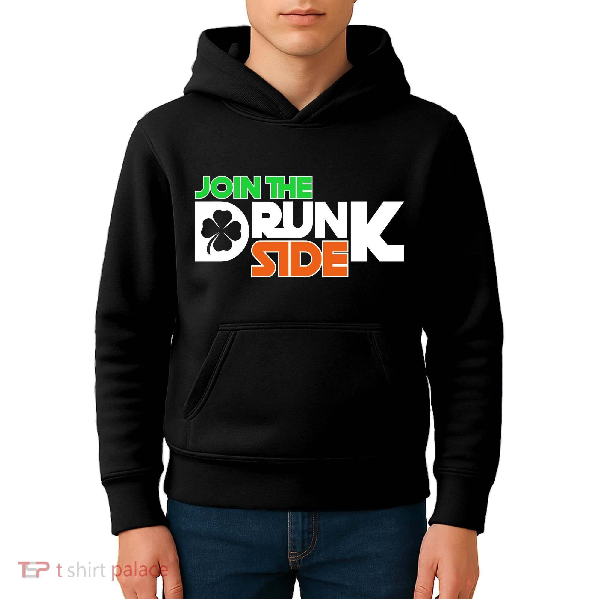 Join The Drunk Side St. Patrick's Day Kids Hoodie