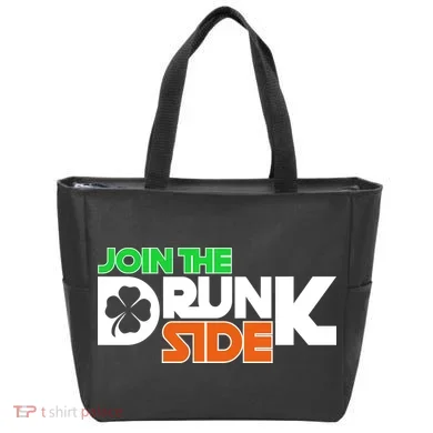 Join The Drunk Side St. Patrick's Day Tote Bag
