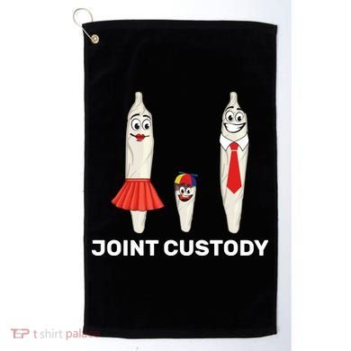 Joint Custody Golf Towel