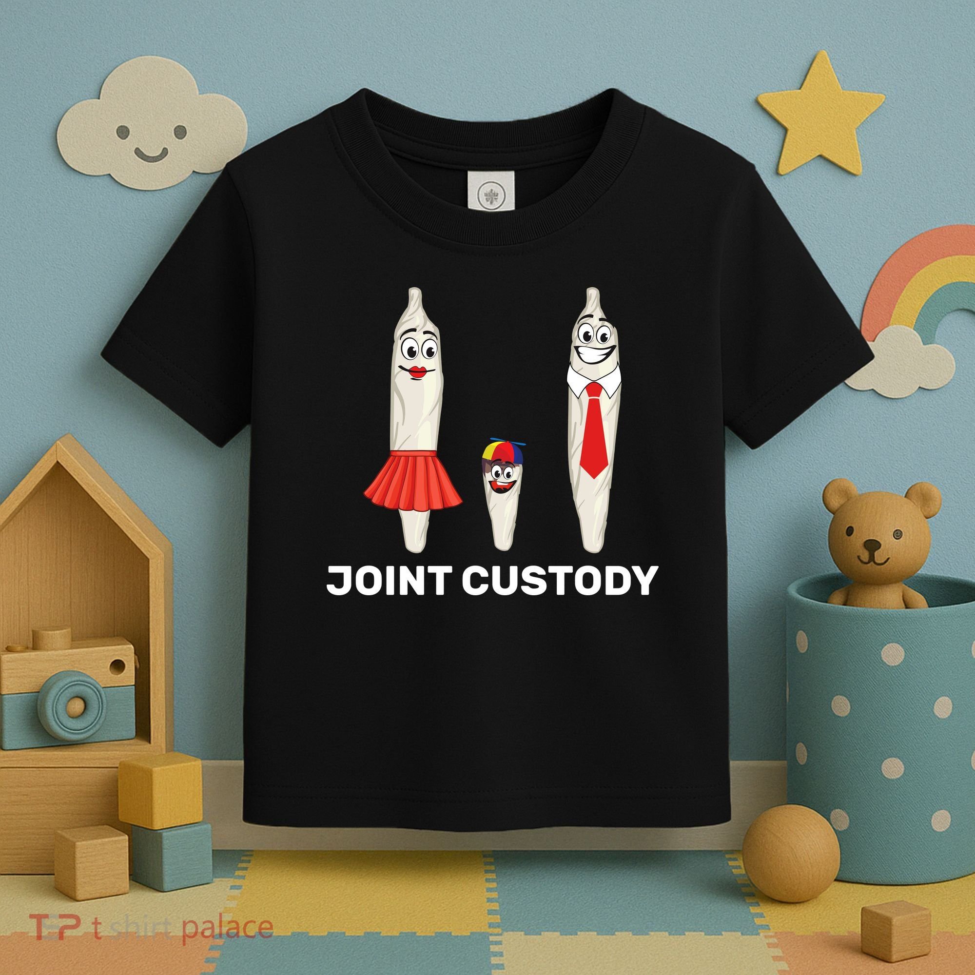 Joint Custody Toddler T-Shirt
