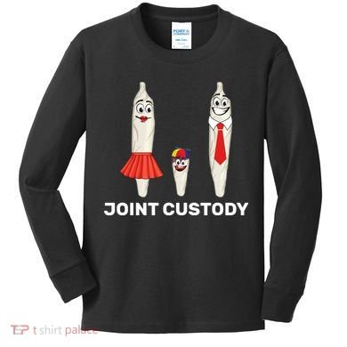 Joint Custody Kids Long Sleeve Shirt