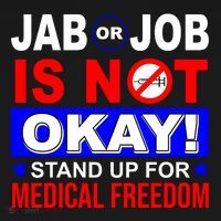 Jab Or Job Is Not Okay Medical Freedom Nurses Women's Tank Top thumb 5