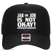 Jab Or Job Is Not Okay Support Medical Workers Hat thumb 0