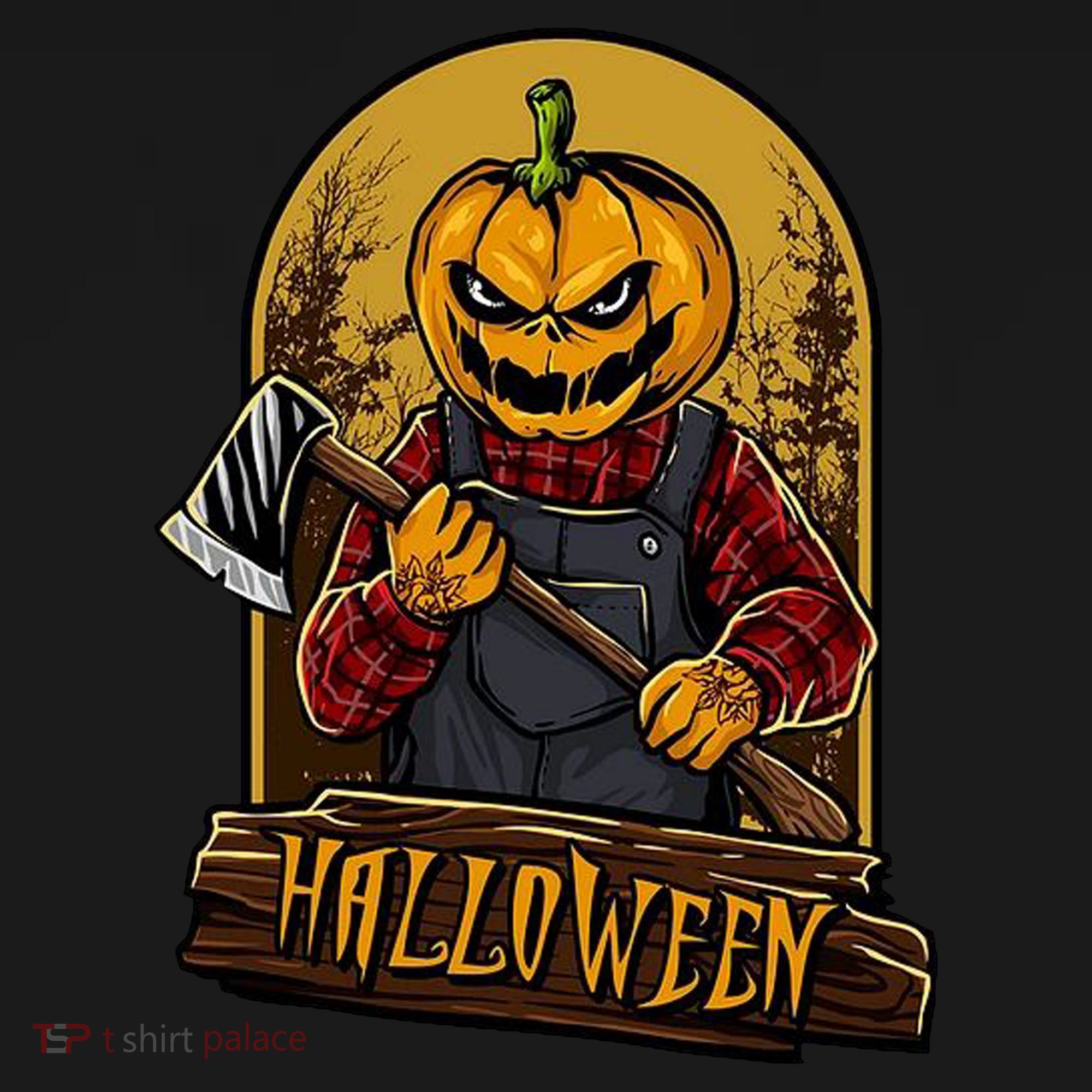 Jack O Lantern Reaper Pumpkin Long Sleeve Shirt