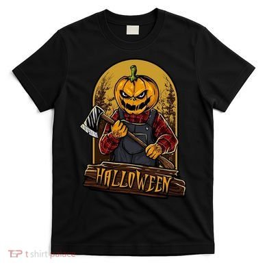 Jack O Lantern Reaper Pumpkin T-Shirt