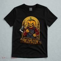 Jack O Lantern Reaper Pumpkin T-Shirt thumb 5