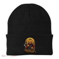 Jack O Lantern Reaper Pumpkin Beanie thumb 0