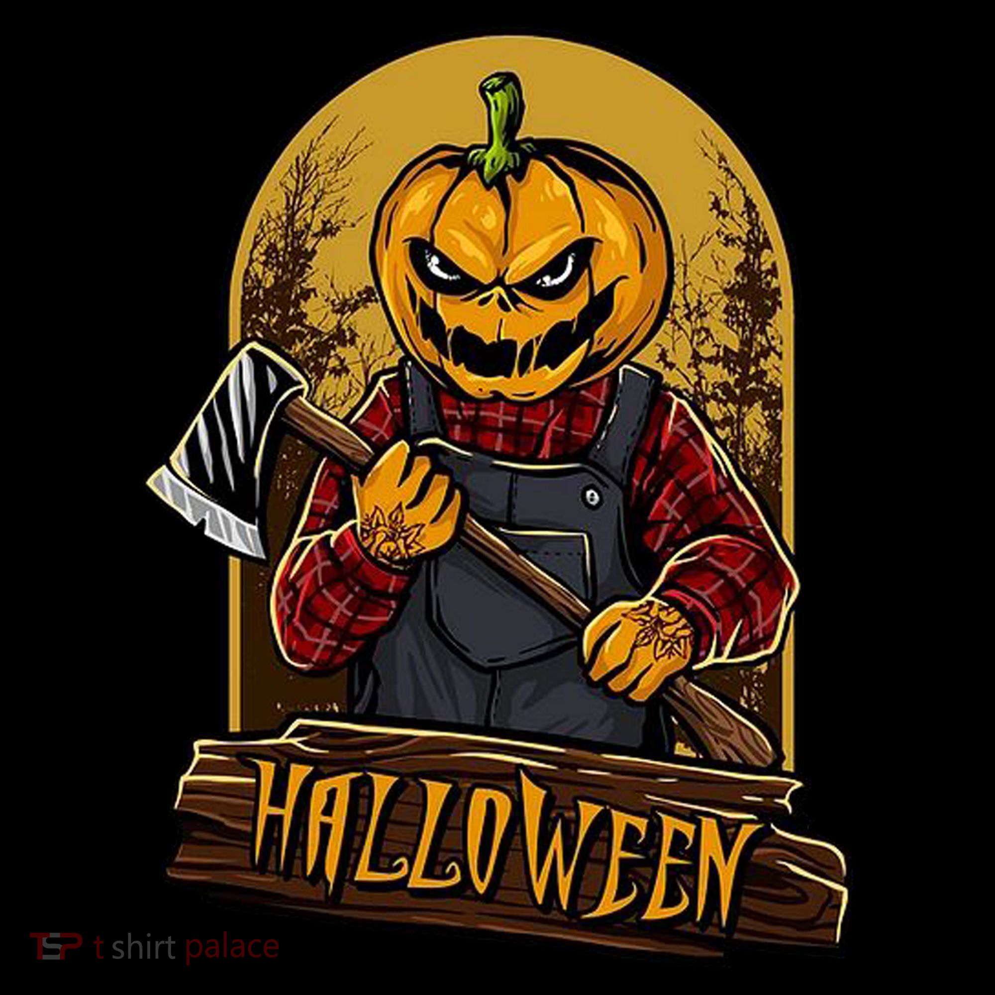 Jack O Lantern Reaper Pumpkin Coaster