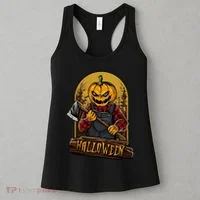 Jack O Lantern Reaper Pumpkin Women's Tank Top thumb 3