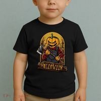 Jack O Lantern Reaper Pumpkin Toddler T-Shirt thumb 2