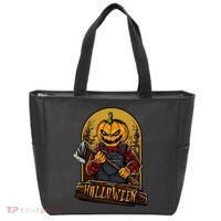 Jack O Lantern Reaper Pumpkin Tote Bag thumb 0