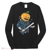 Jack O Lantern Gangster Gang Long Sleeve Shirt thumb 0